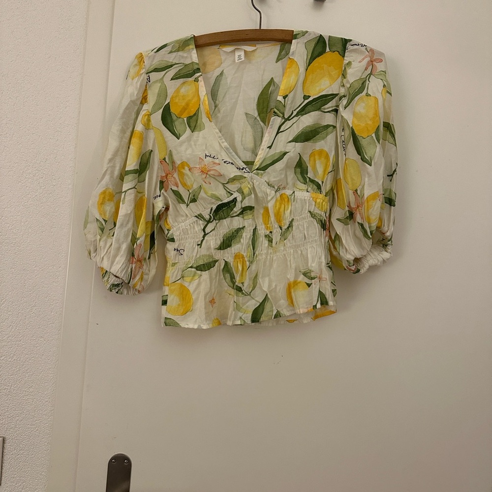 Lemon Print Summer Dress and top - Picture 11 of 14
